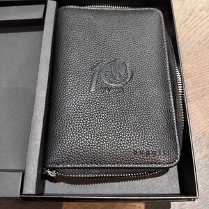 Black Leather Wallet by Unknown Brand